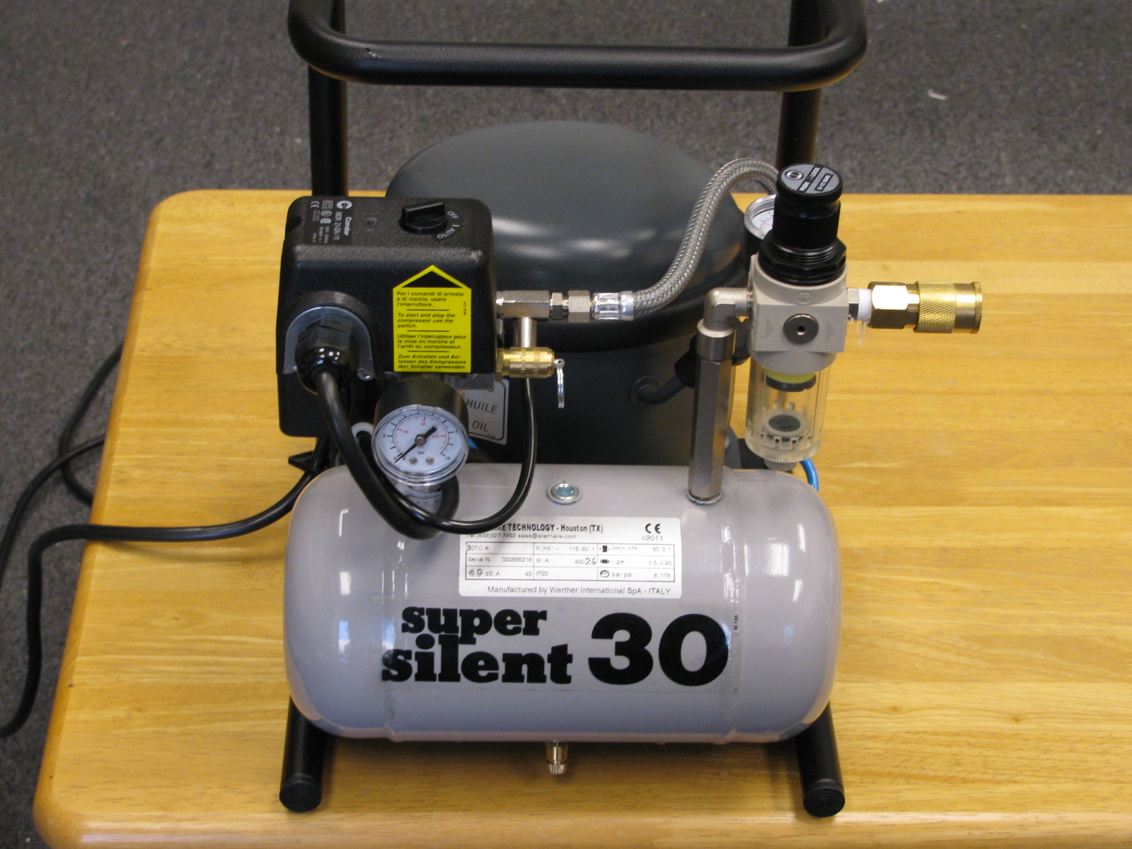 Silent Air Compressor For PCB Prototyping Machines- AccurateCNC